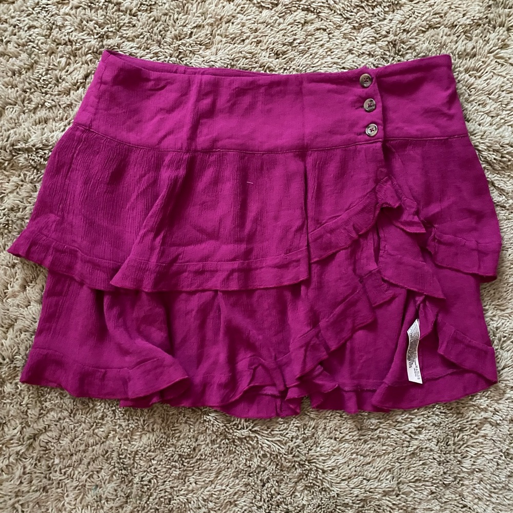 Free people flare skirt